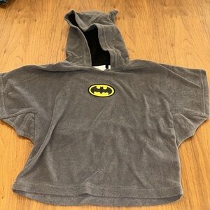 GAP Batman 4T hooded towel top
